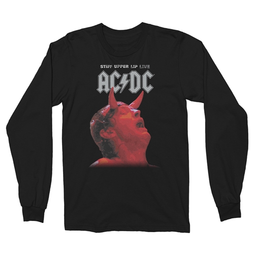 AC/DC Stiff Upper Lip Live Long Sleeve T-Shirt - longsleeveblack