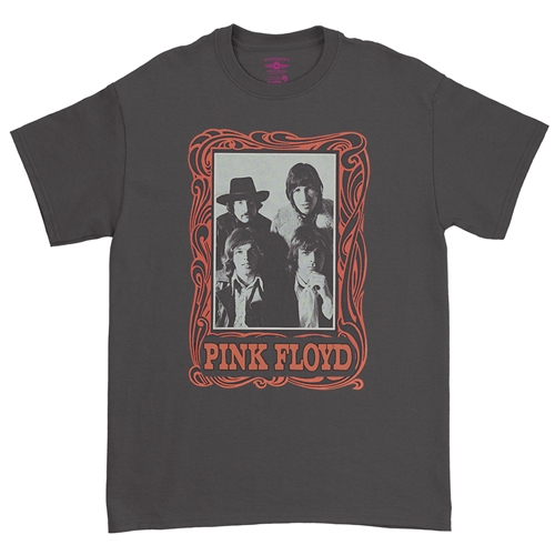 Pink Floyd Psychedelic Frame T-Shirt - Classic Heavy Cotton - classicblack