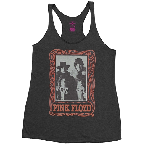 Pink Floyd Psychedelic Frame Racerback Tank - Women