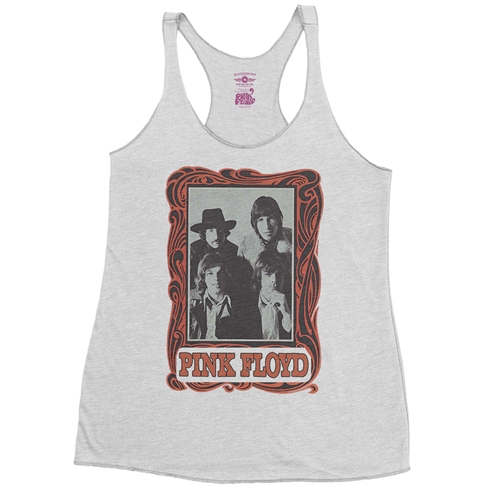 Pink Floyd Psychedelic Frame Racerback Tank - Women