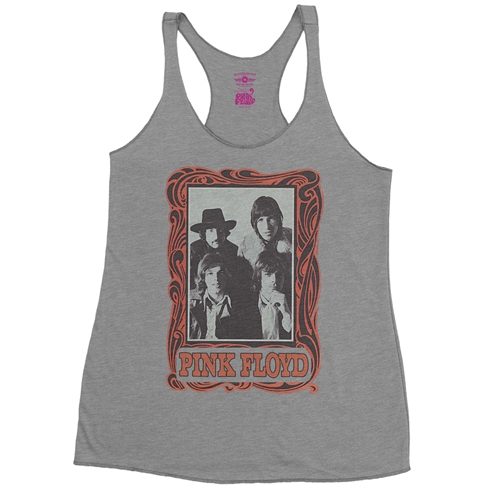 Pink Floyd Psychedelic Frame Racerback Tank - Women