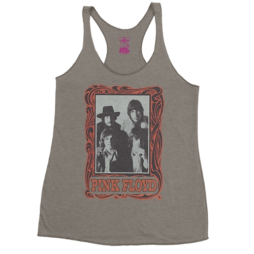 Pink Floyd Psychedelic Frame Racerback Tank - Women