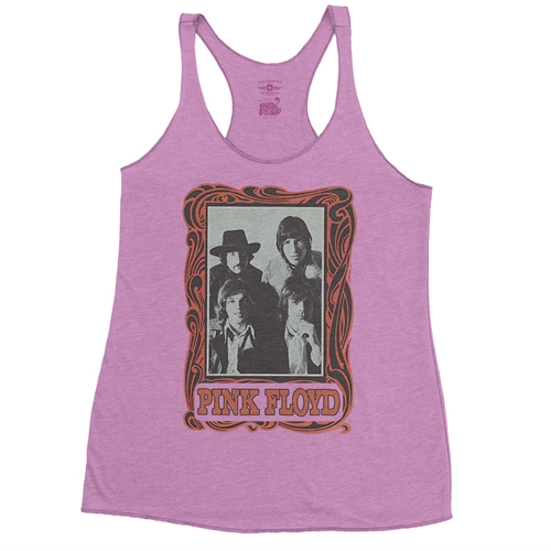 Pink Floyd Psychedelic Frame Racerback Tank - Women