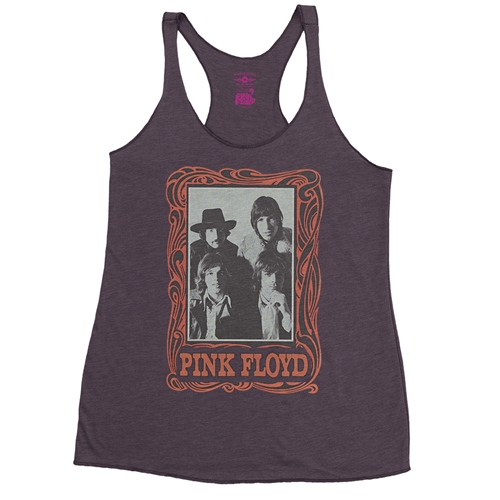 Pink Floyd Psychedelic Frame Racerback Tank - Women