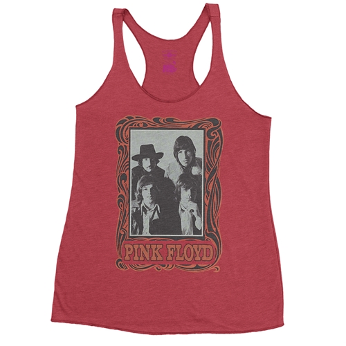Pink Floyd Psychedelic Frame Racerback Tank - Women