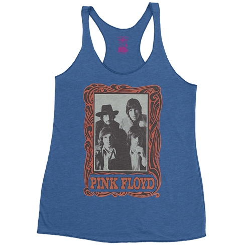 Pink Floyd Psychedelic Frame Racerback Tank - Women