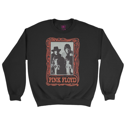 Pink Floyd Psychedelic Frame Crewneck Sweatshirt - crewneckblack