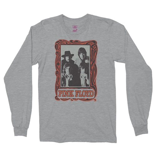 Pink Floyd Psychedelic Frame Long Sleeve T-Shirt - longsleeveathleticheather