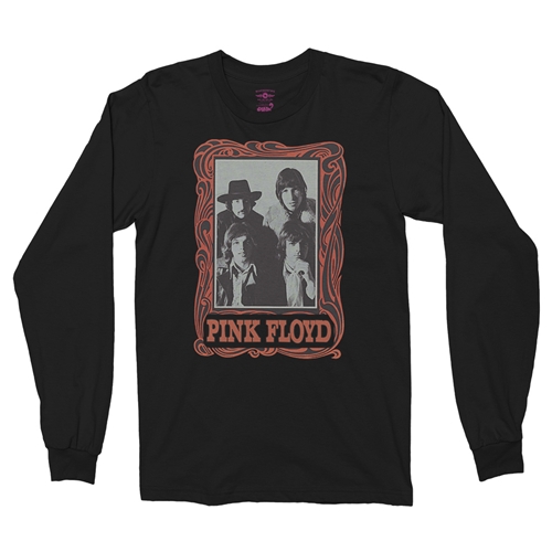 Pink Floyd Psychedelic Frame Long Sleeve T-Shirt - longsleeveblack