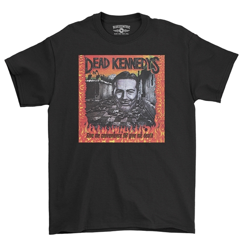 Dead Kennedys Flames T-Shirt - Classic Heavy Cotton - classicblack