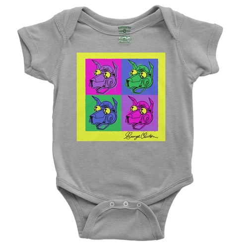 George Clinton Pop Culture Baby Onesie - babyheather