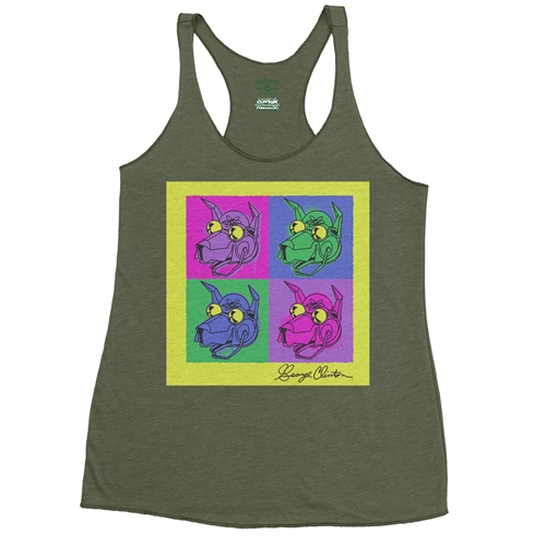 George Clinton Pop Culture Racerback Tank - Women