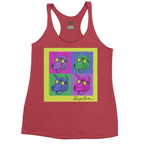 George Clinton Pop Culture Racerback Tank - Women