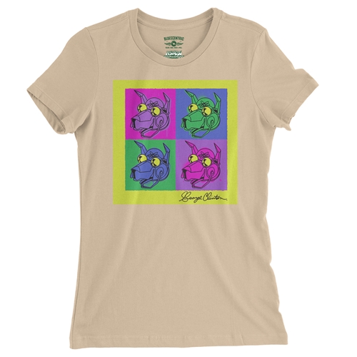 George Clinton Pop Culture Ladies T Shirt - Relaxed Fit - ladiessanddune