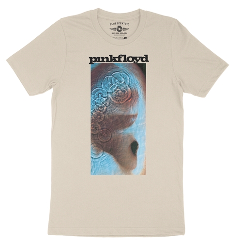Pink Floyd Meddle Double Sided T-Shirt - Lightweight Vintage Style - vintagecream