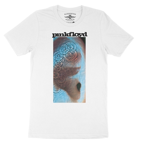 Pink Floyd Meddle Double Sided T-Shirt - Lightweight Vintage Style - vintagewhite