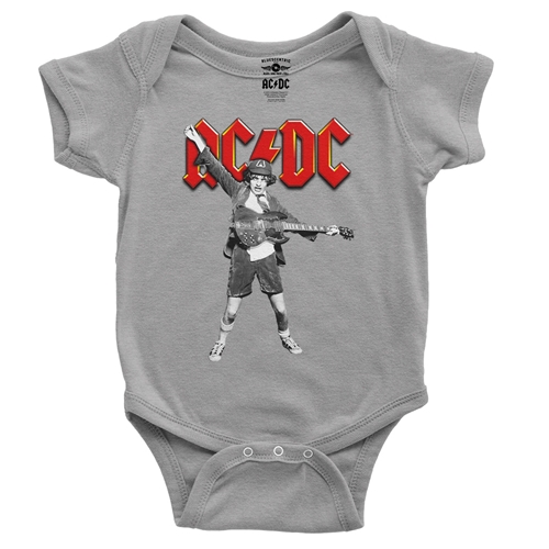 Graphic AC/DC Baby Onesie - babyheather
