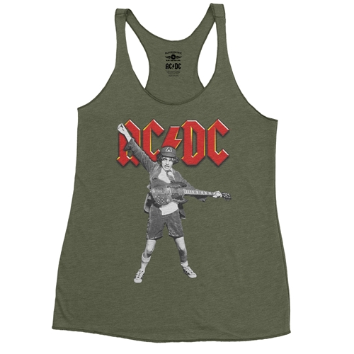 Graphic AC/DC Racerback Tank - Women