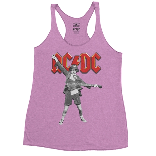 Graphic AC/DC Racerback Tank - Women