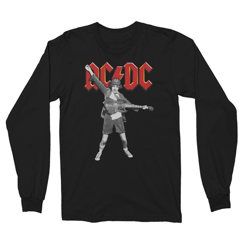Graphic AC/DC Long Sleeve T-Shirt - longsleeveblack