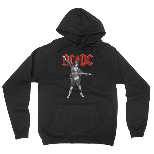 Graphic AC/DC Pullover Jacket - hoodieblack