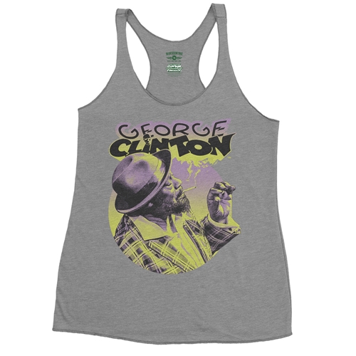 George Clinton Smoke Racerback Tank - Women