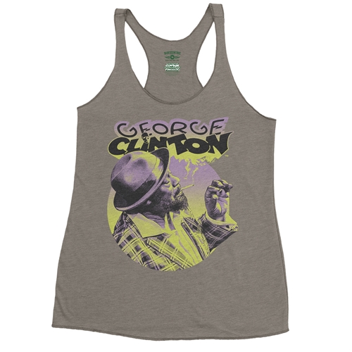 George Clinton Smoke Racerback Tank - Women