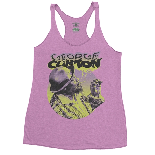 George Clinton Smoke Racerback Tank - Women