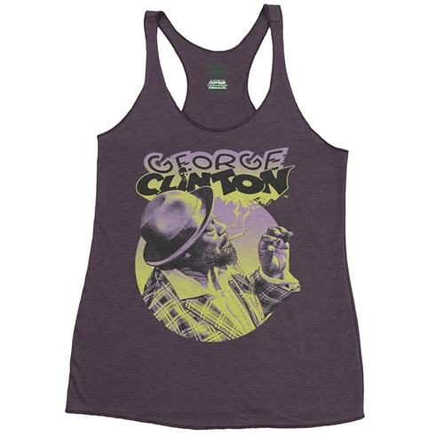George Clinton Smoke Racerback Tank - Women