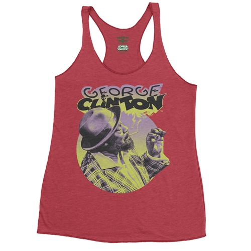 George Clinton Smoke Racerback Tank - Women