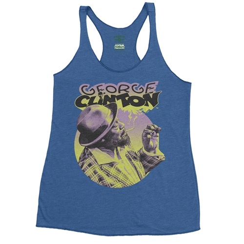 George Clinton Smoke Racerback Tank - Women