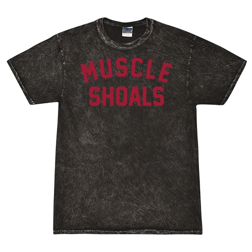 Muscle Shoals T-Shirt - Black Mineral Wash