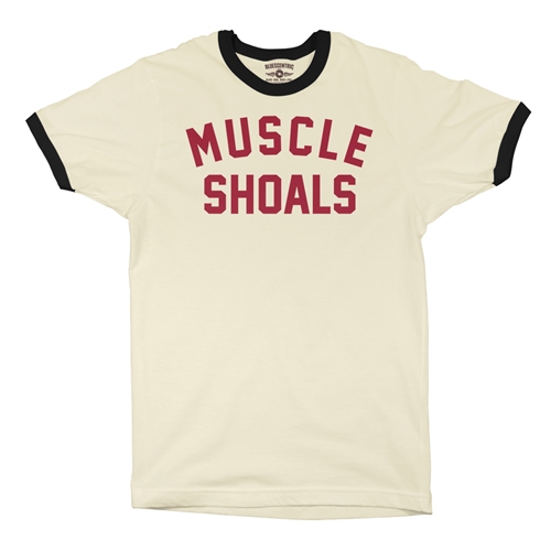 Muscle Shoals Ringer T-Shirt - ringernaturalblacktrim