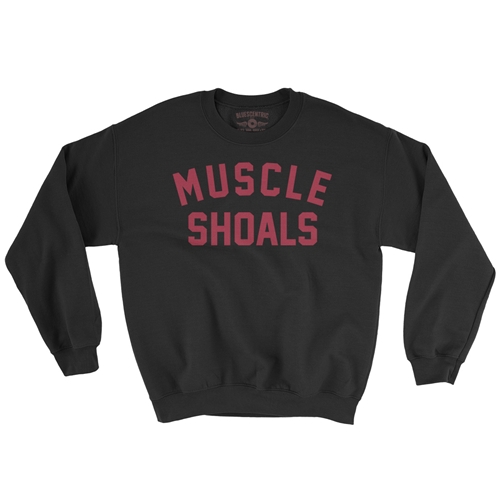 Muscle Shoals Crewneck Sweatshirt - crewneckblack