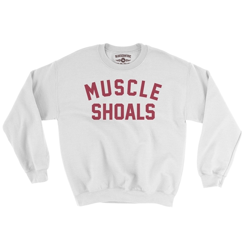 Muscle Shoals Crewneck Sweatshirt - white