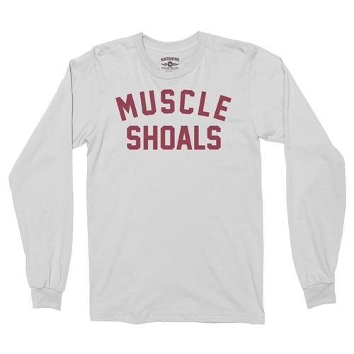 Muscle Shoals Long Sleeve T-Shirt - longsleevewhite