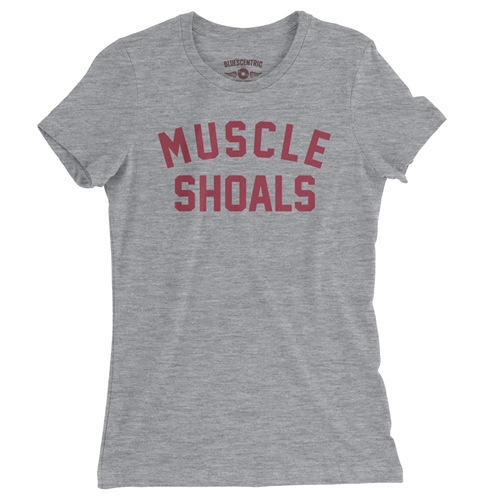 Muscle Shoals Ladies T Shirt - Relaxed Fit - ladiesathleticheather