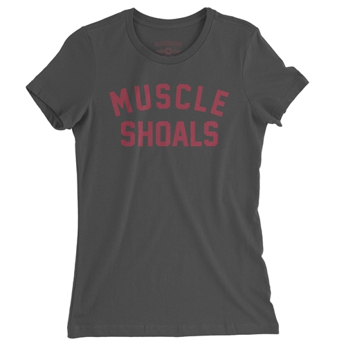 Muscle Shoals Ladies T Shirt - Relaxed Fit - ladiessmoke