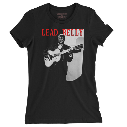 Lead Belly Scarface Ladies T Shirt - Relaxed Fit - ladiesblack