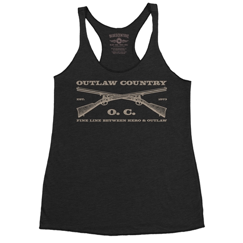 Outlaw Country Grunt Racerback Tank - Women