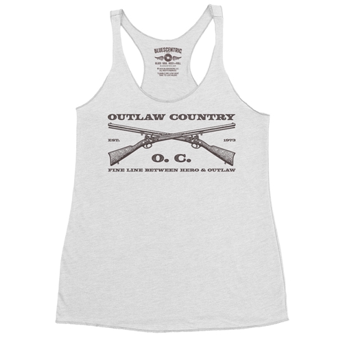 Outlaw Country Grunt Racerback Tank - Women