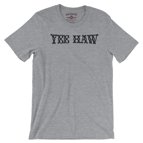 Yee Haw T-Shirt - Lightweight Vintage Style - vintageathleticheather