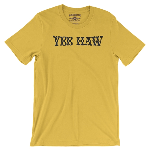 Yee Haw T-Shirt - Lightweight Vintage Style - vintagemaizeyellow