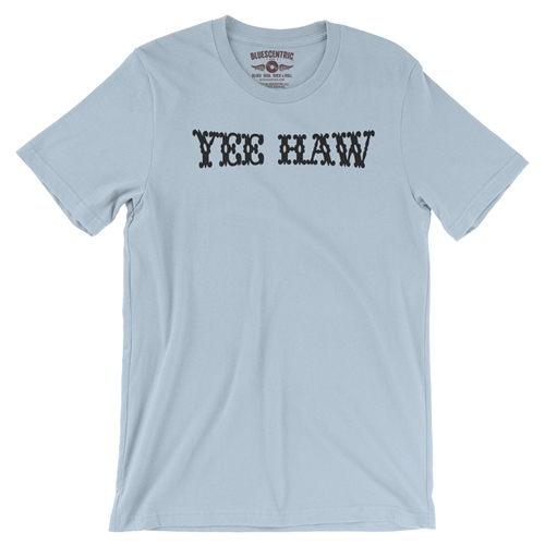 Yee Haw T-Shirt - Lightweight Vintage Style - vintagethrowbackblue