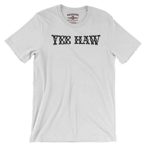 Yee Haw T-Shirt - Lightweight Vintage Style - vintagewhite