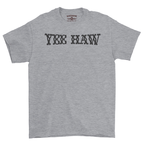 Yee Haw T-Shirt - Classic Heavy Cotton - classicathleticheather