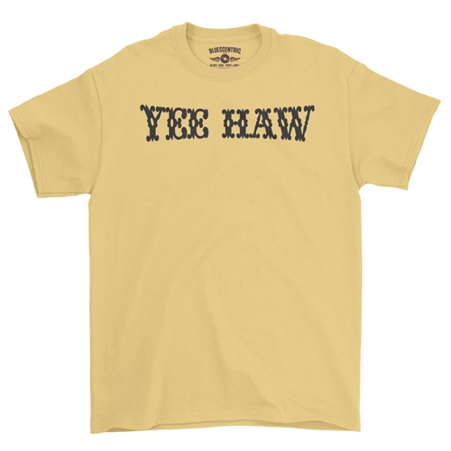 Yee Haw T-Shirt - Classic Heavy Cotton - classicyellow