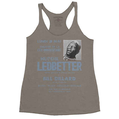 Lead Belly Poster Racerback Tank - Women