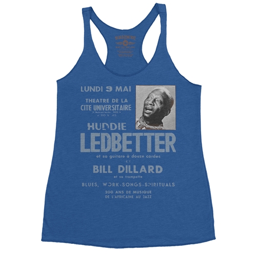 Lead Belly Poster Racerback Tank - Women