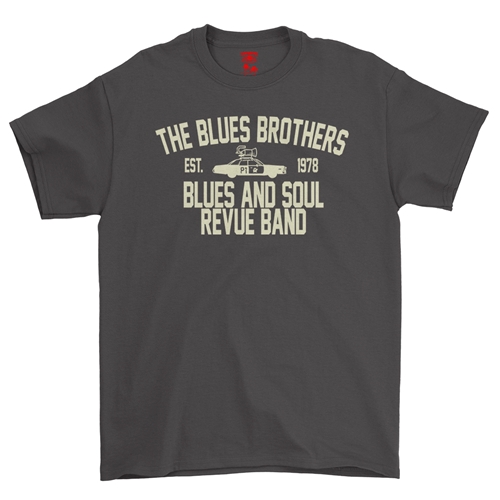 Blues Brothers Revue T-Shirt - Classic Heavy Cotton - classicblack